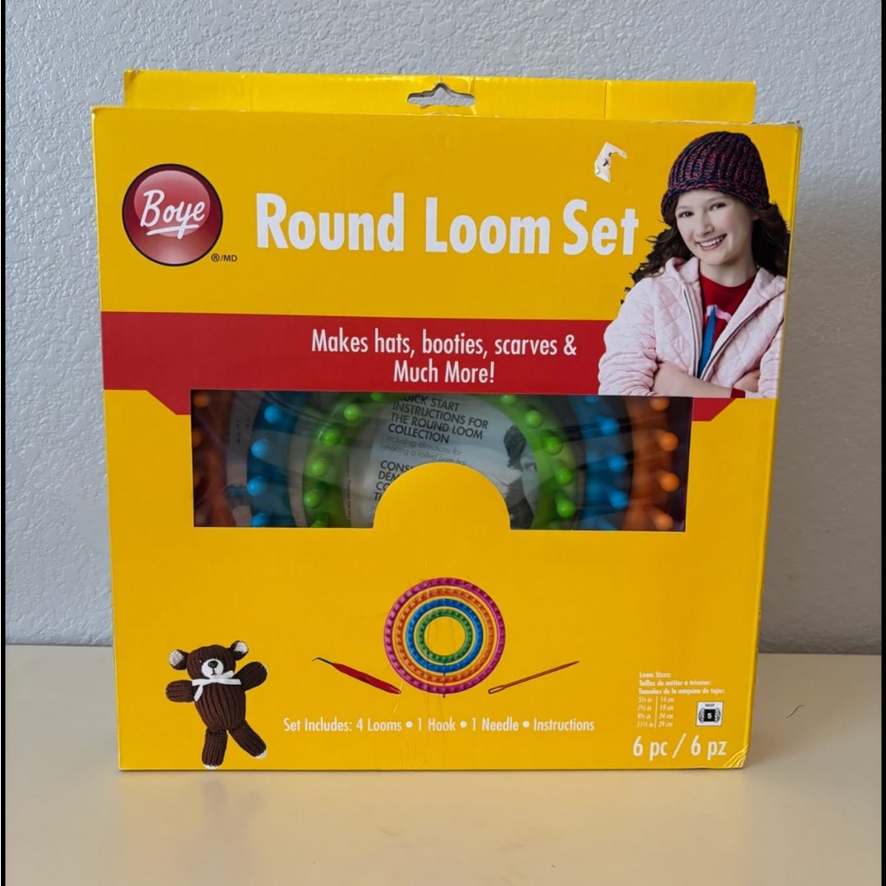 Boye Round Loom Set - Multicolor